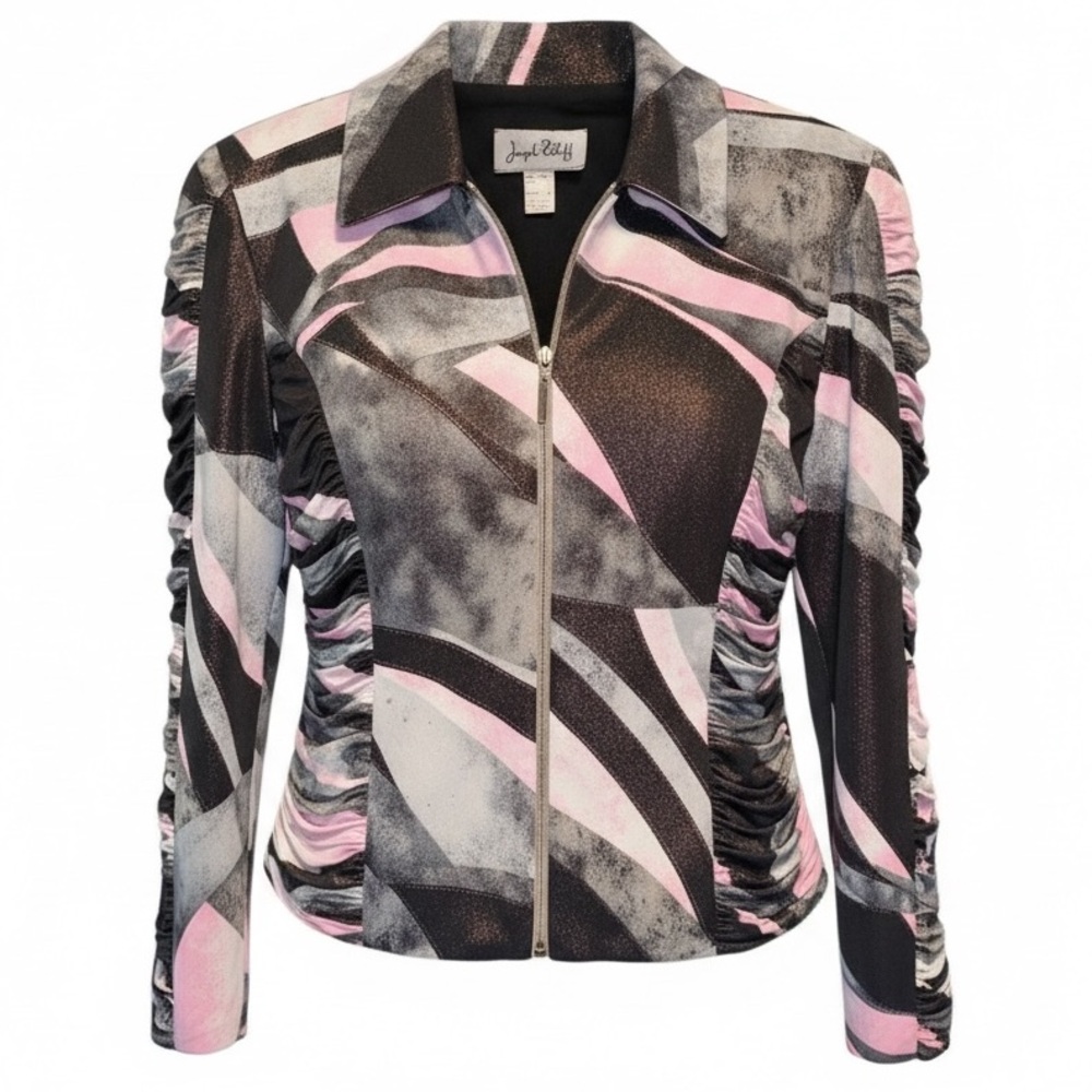 Joseph Ribkoff Women's Abstract Blazer - Pink, Black, Gray